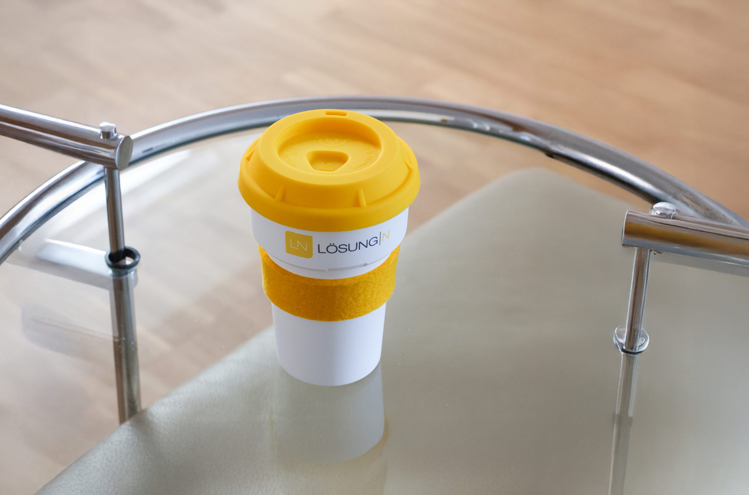 LÖSUNG N Cup to go LÖSUNG N Cup to go mit Logo